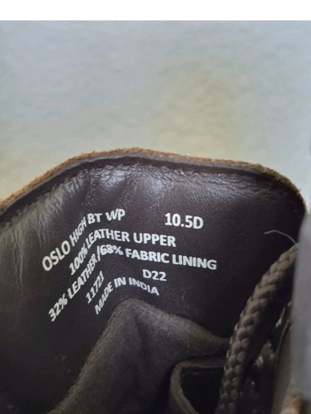 Polo by Ralph Lauren Oslo High Brown Waterproof Leather Lace-Up Men's Boots